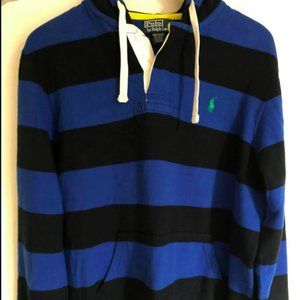 POLO Hoodie Blue and Navy